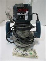 Ryobi 1/2" 2HP router. Works