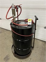 Air Barrel Pump w/ barrel and Cart