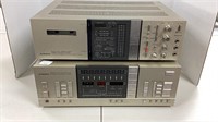 Pioneer receiver and cassette player.  Receiver