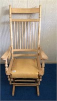 Platform rocker made by Ray ,has not been stained