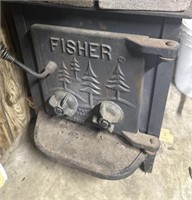 Fisher wood-burning stove