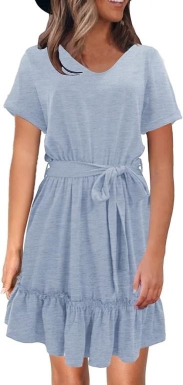 SEALED- Alaster Women's Summer T Shirt Dresses Sho