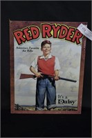 13" x 17" Daisy Red Ryder Metal Sign