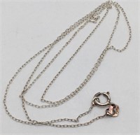 Sterling Italy Chain Necklace
