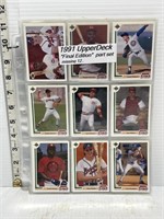 1991 Upperdeck baseball cards