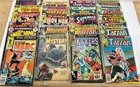 Lot of 22 Vintage Comic Books DC and Marvel