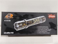 Stun Gun/Flashlight Rechargeable Dark Camo