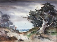 Sandy Gravitch California Artist Watercolor