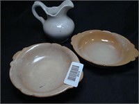 Lot of 3 Frankoma Dishes
