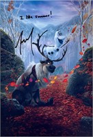 Autograph COA Frozen Photo