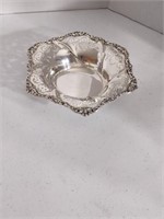 Sterling silver bowl, 131g. Spaulding and Co.