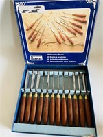 Marples set of 12 Carving Tools 12 x 12 x 2