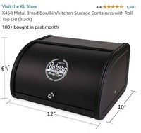 X458 Metal Bread Box/Bin/kitchen