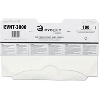 No Touch Toilet Seat Covers, 3000/Case