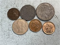 Coins from Belgium