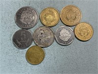 Coins from Costa Rica