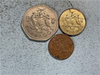 Coins from Barbados