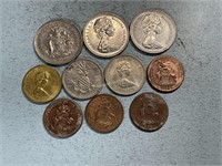 Coins from Bahamas