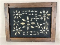 Collection of Native American Arrowheads