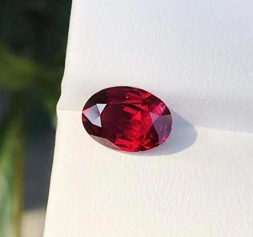 2ct Natural Pigeon Blood Red Ruby