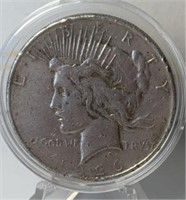 1926 P SILVER PEACE $1 DOLLAR COIN