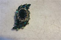 Vintage 3" Costume Jewelry Pin