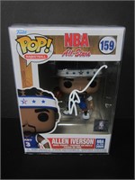 Allen Iverson signed Funko Pop COA