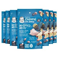 Gerber Whipped Melts Banana Apple Blueberry, 7pk