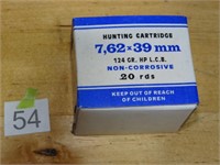 7.62x39 Rnds 20ct