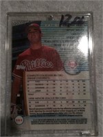 PAT BURRELL MLB IN GLASS CASE 1998