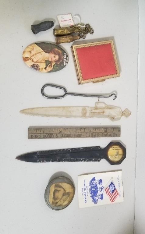 Vintage Imperial Glass, Toys, WWII Items, Porcelain Dolls
