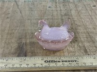 Miniature Fenton Nesting Hen