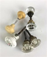 Assortment of Antique Door Knobs, Lot of 5