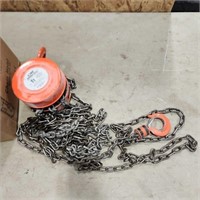 1 ton Chain Hoist 10' Travel