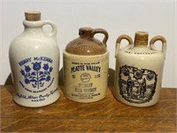 Henry McKenna, Platte Valley & Heather Dew Jugs