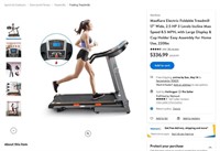 B3955  MaxKare Foldable Treadmill