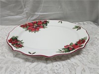 Holiday Ceramic Serving Platter