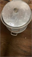 Lot of cooking pots with lids
