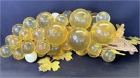 VTG MCM lucite acrylic grape cluster centerpiece