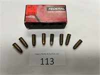 Federal full box & (8) Misc .25 auto