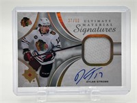 Dylan Strome /99 Autographed Patch Hockey Card