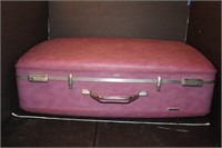 Vintage Pink American Tourister Suitcase