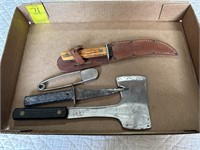 Hatchet & Hunting Knives, Large Safety Pin