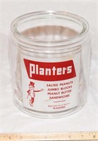 VINTAGE PLANTERS PEANUT JAR - MISSING LID