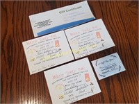 Local Gift Cards Package -