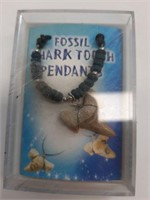 60 MILLION YEARS OLD FOSSIL SHARK TOOTH PENDANT