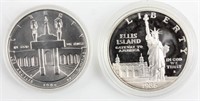 Coin 2 Silver Commemorative Silver Dollars