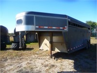 2002 Southland goose neck stock trailer