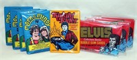 4 Mork & Mindy, 3 Elvis & Knight Rider Card Packs