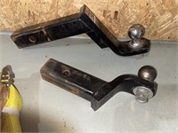 Receiver hitches - 1 is 1-7/8" & 1 is 2"